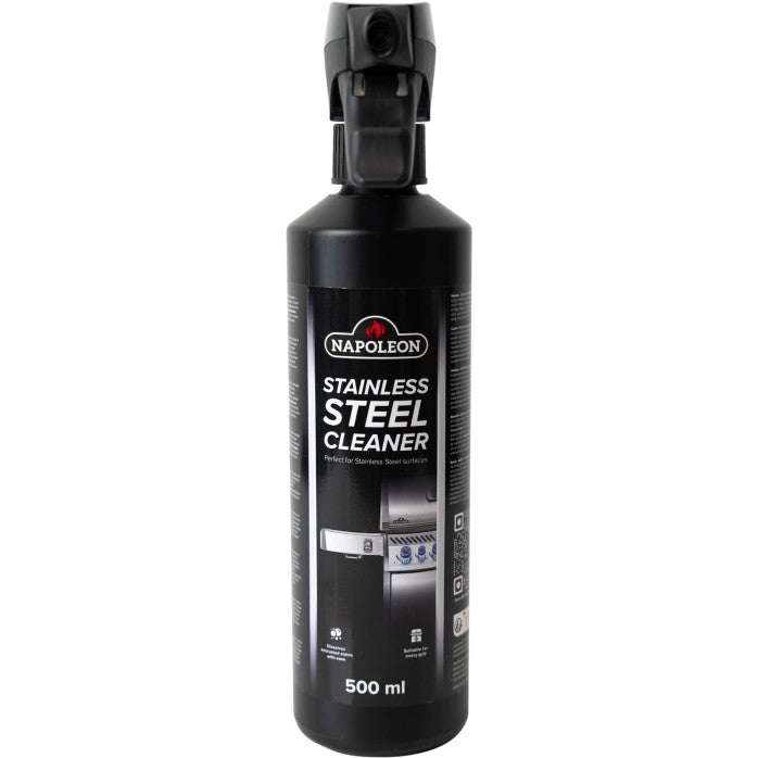Napoleon Stainless Steel Cleaner | BBQ & Surface Cleaner | Protective & Polishing Formula | Easy to Apply | Ready-to-Use | Caterbitz UK
