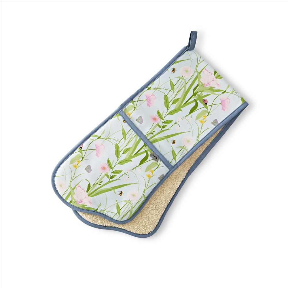 Wild meadow Double oven glove