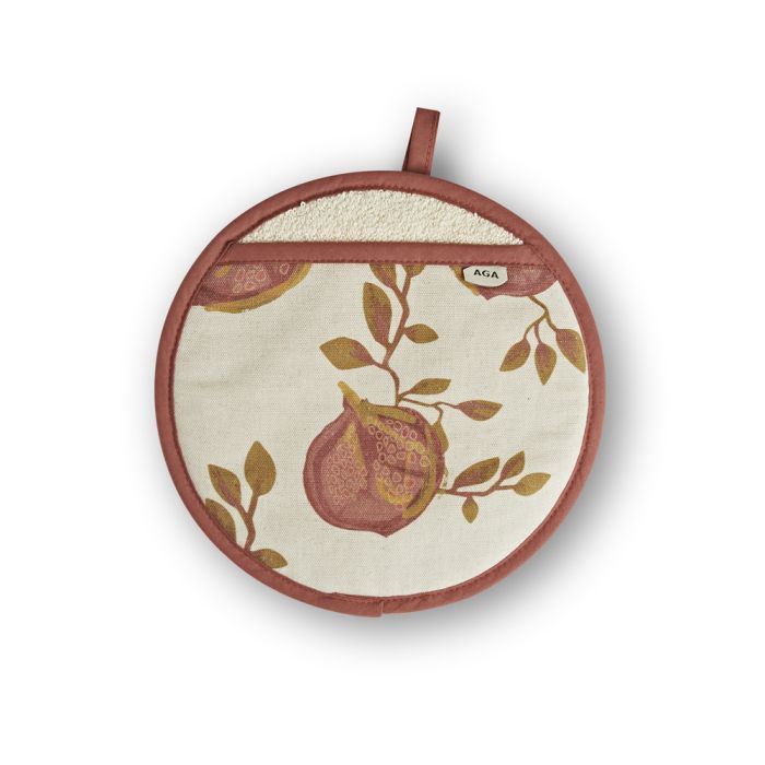 AGA Pomegranate Ecru Pot Grab