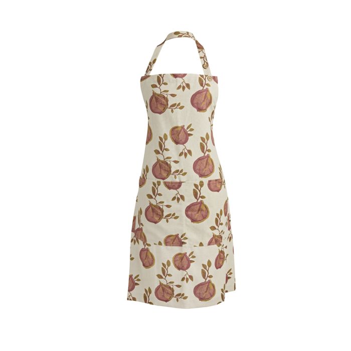 AGA Pomegranate Ecru Apron
