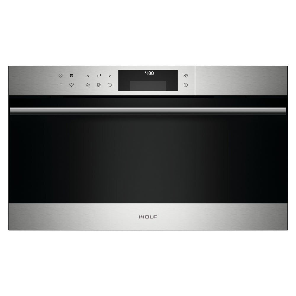 Wolf M Series Contemporary Stainless Convection Steam Oven ICBCSO30CM/S/TH