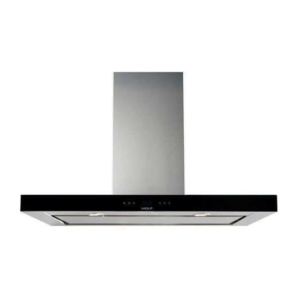 Wolf Cooktop Island Hood, Black ICBVI42B