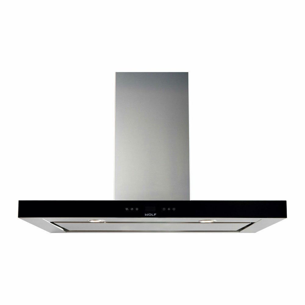Wolf Cooktop Wall Hood, Black ICBVW36B