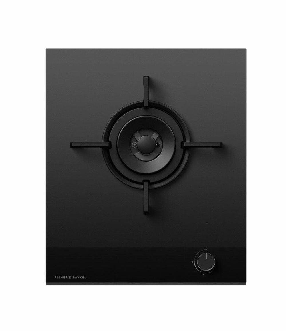 Fisher & Paykel Series 9 CG451DLPGB4 450mm Wide 'Gas on Glass' Wok Burner, Minimal Style