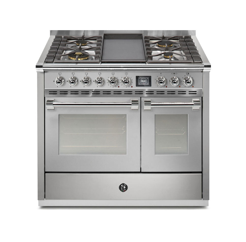 Steel Cucine Ascot 100cm Double Oven Range Cooker - AQ10SF