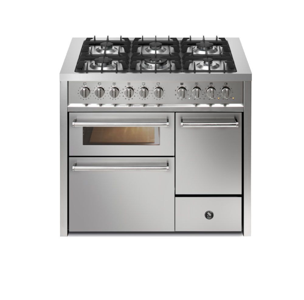 Steel Cucine Enfasi 100/3 Triple Oven Range Cooker - EQ10FFF