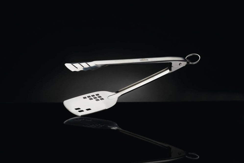 Stainless Steel Spatutong | 2-in-1 grill tool | Spatula and tong combo | Premium stainless steel BBQ accessory | Napoleon grill tool | Caterbitz UK