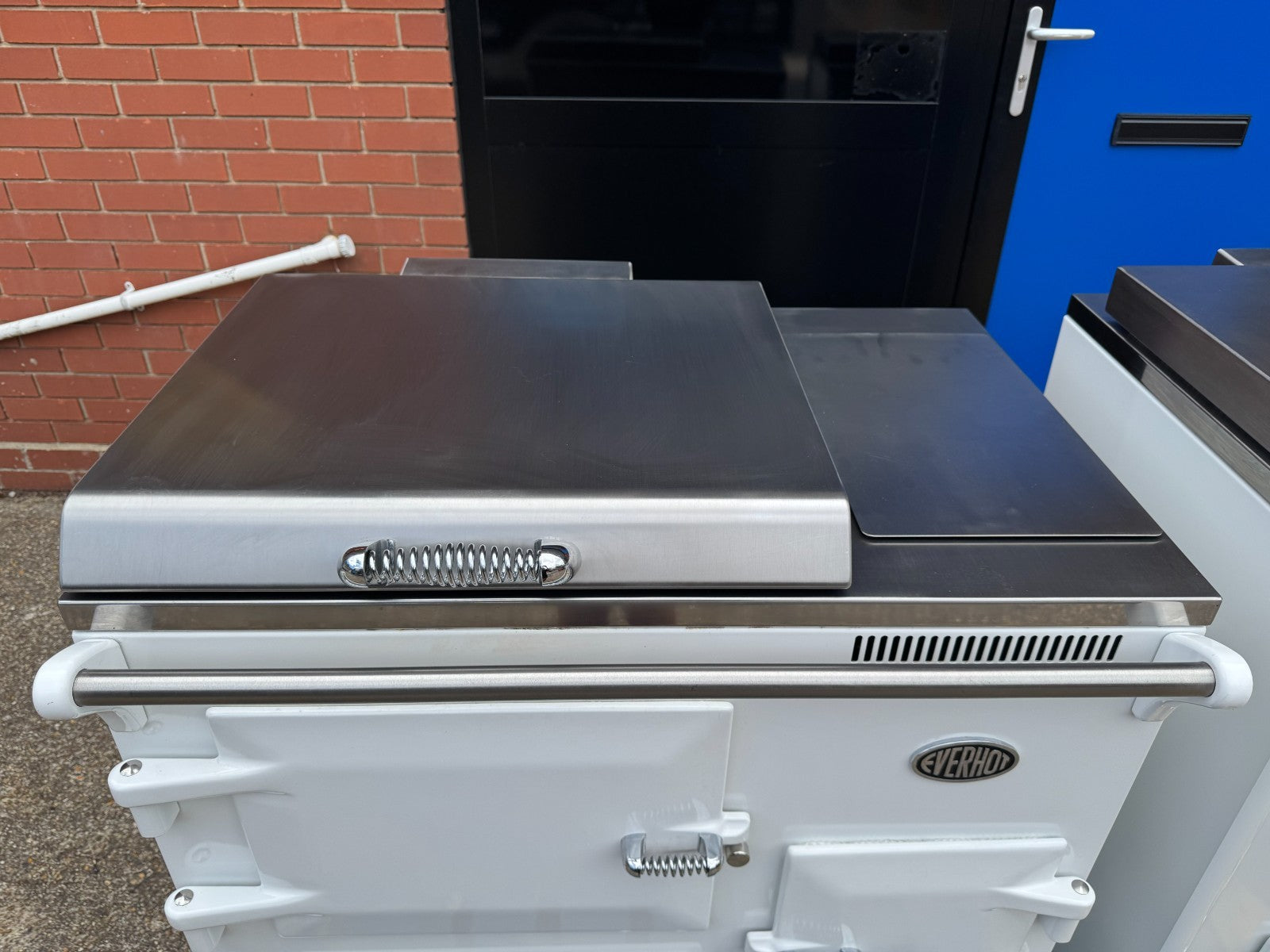 Everhot 150 + plus Electric Range Cooker Heat storage Oven White