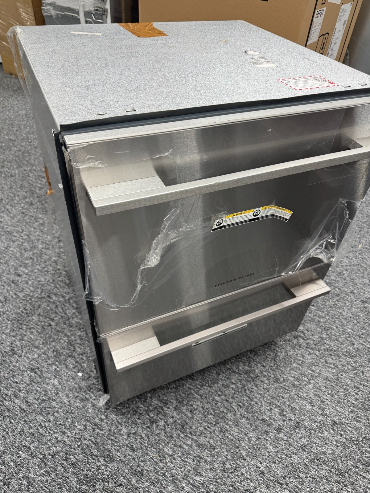 NEW Fisher & Paykel DD60DDFHX9 double drawer Dishwasher BR2300