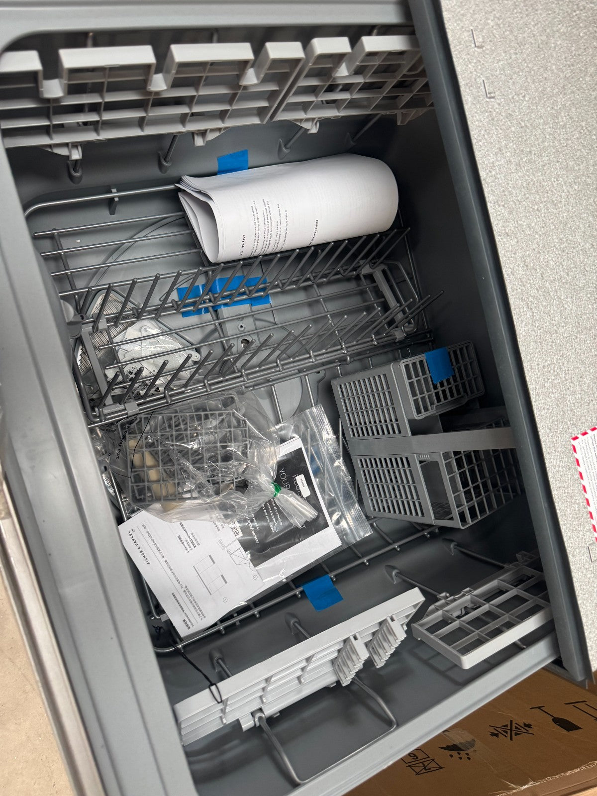 New UNUSED Fisher & Paykel DD60D2HNX9 Double drawer Dishwasher BR2353