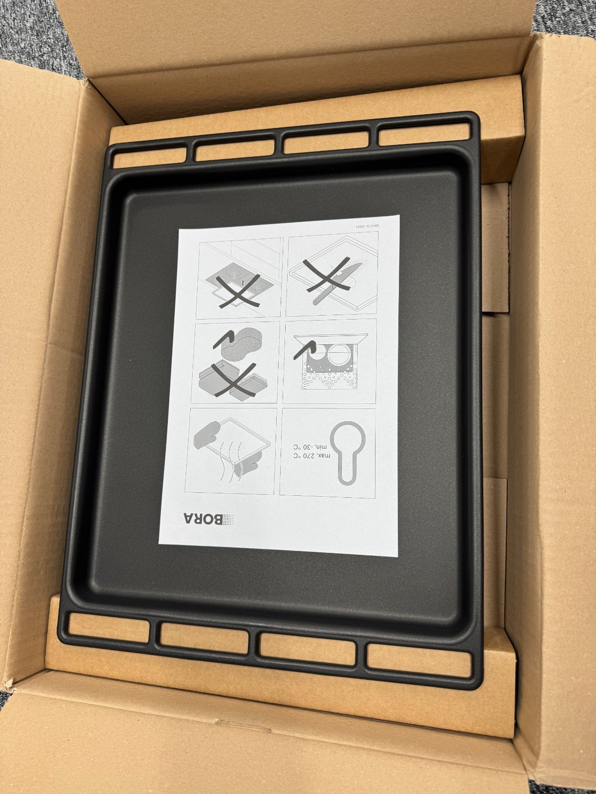NEW Bora XBOUB X Bo Oven Cooker Tray rack black BR2369