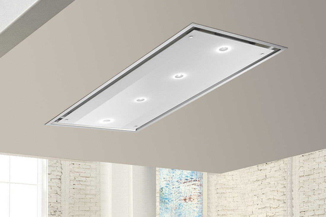 NEW Airone Fenice Classic Ceiling Extractor Hood White motor BR664 westin 90cm