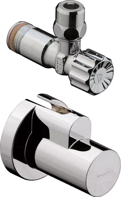 NEW Hansgrohe Angle Valve With Cover ⅜ Chrome 13954000 BR2142