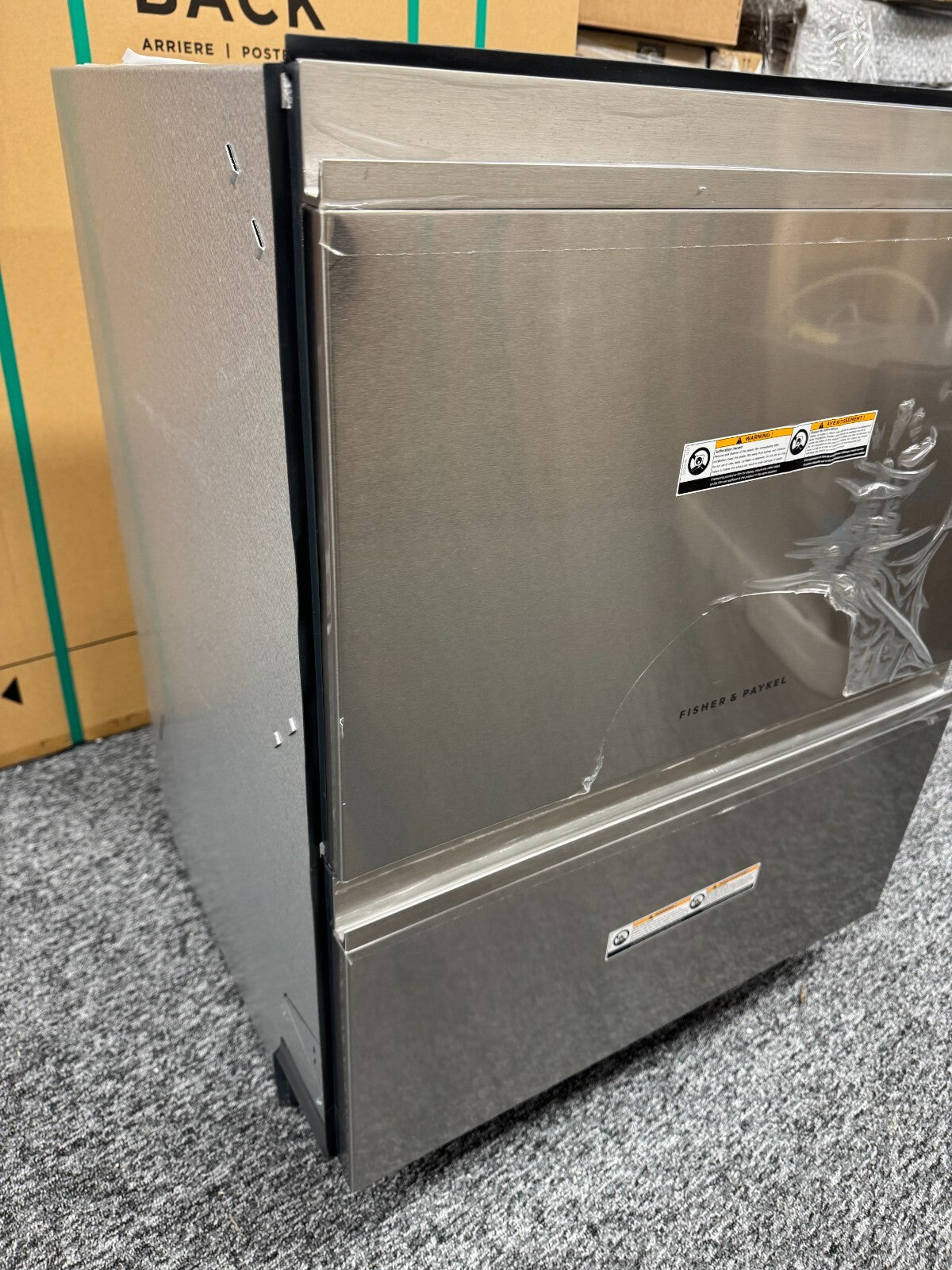 NEW Fisher & Paykel DD60D4HNX9 Double Drawer Built in Dishwasher Appliance BR994