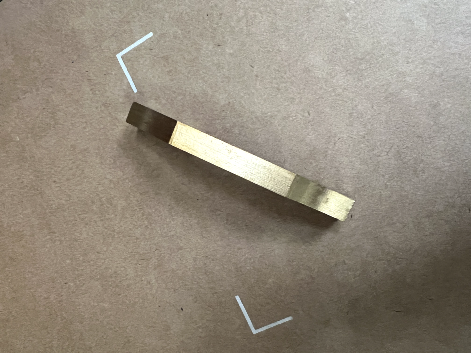 New Mark Wilkinson Art Deco Kitchen Cupboard Door handle Pull brass Hardware 8.5