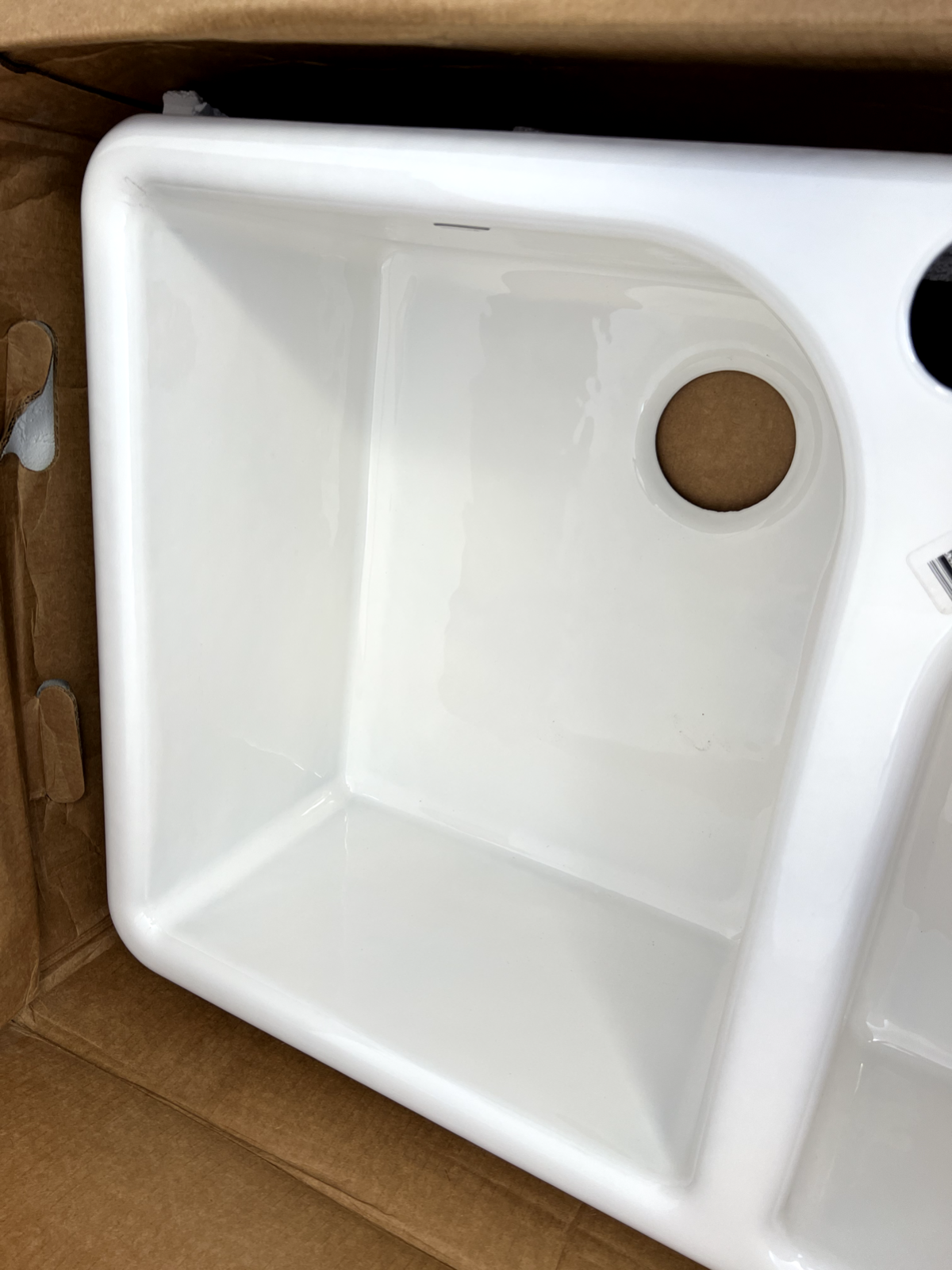 New Kohler Executive Chef 5931-AU-0 double bowl Cast iron Kitchen Sink undermoun
