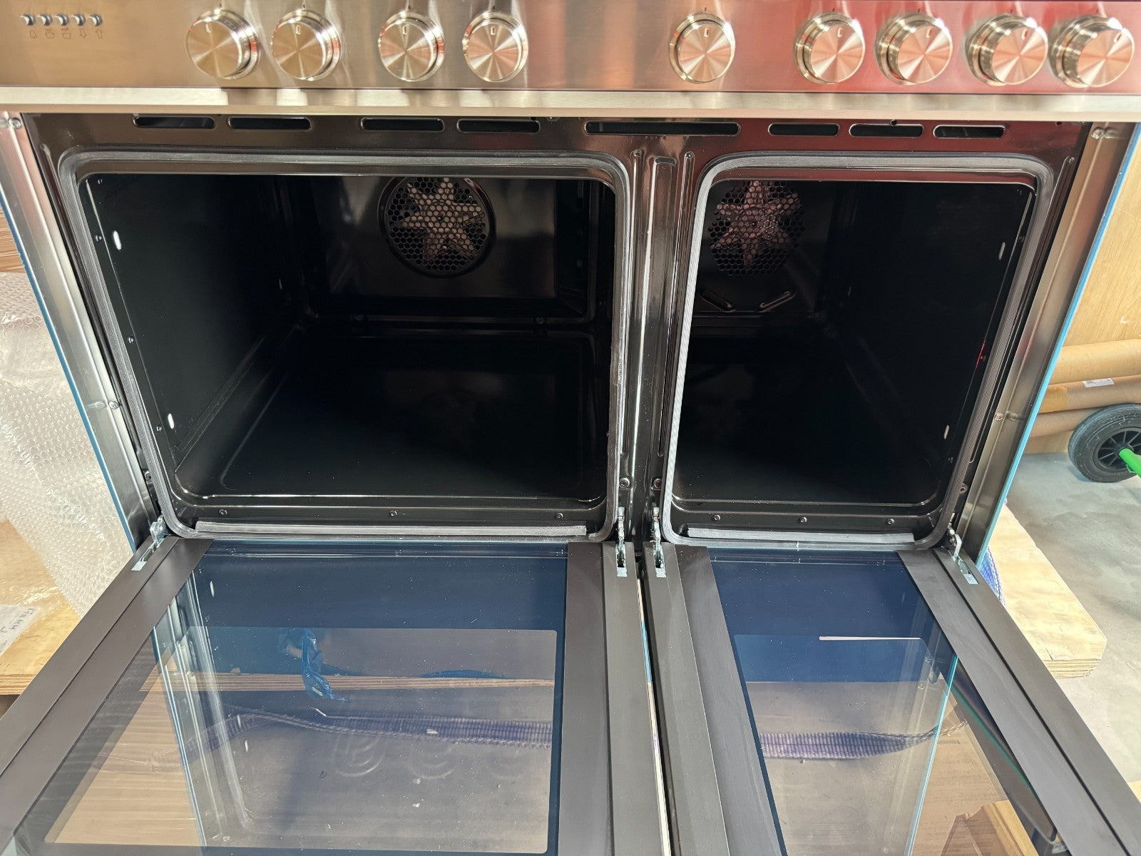 New Unused Fisher & Paykel OR90L7DBGFX1 90cm double Range Cooker Oven BR2351