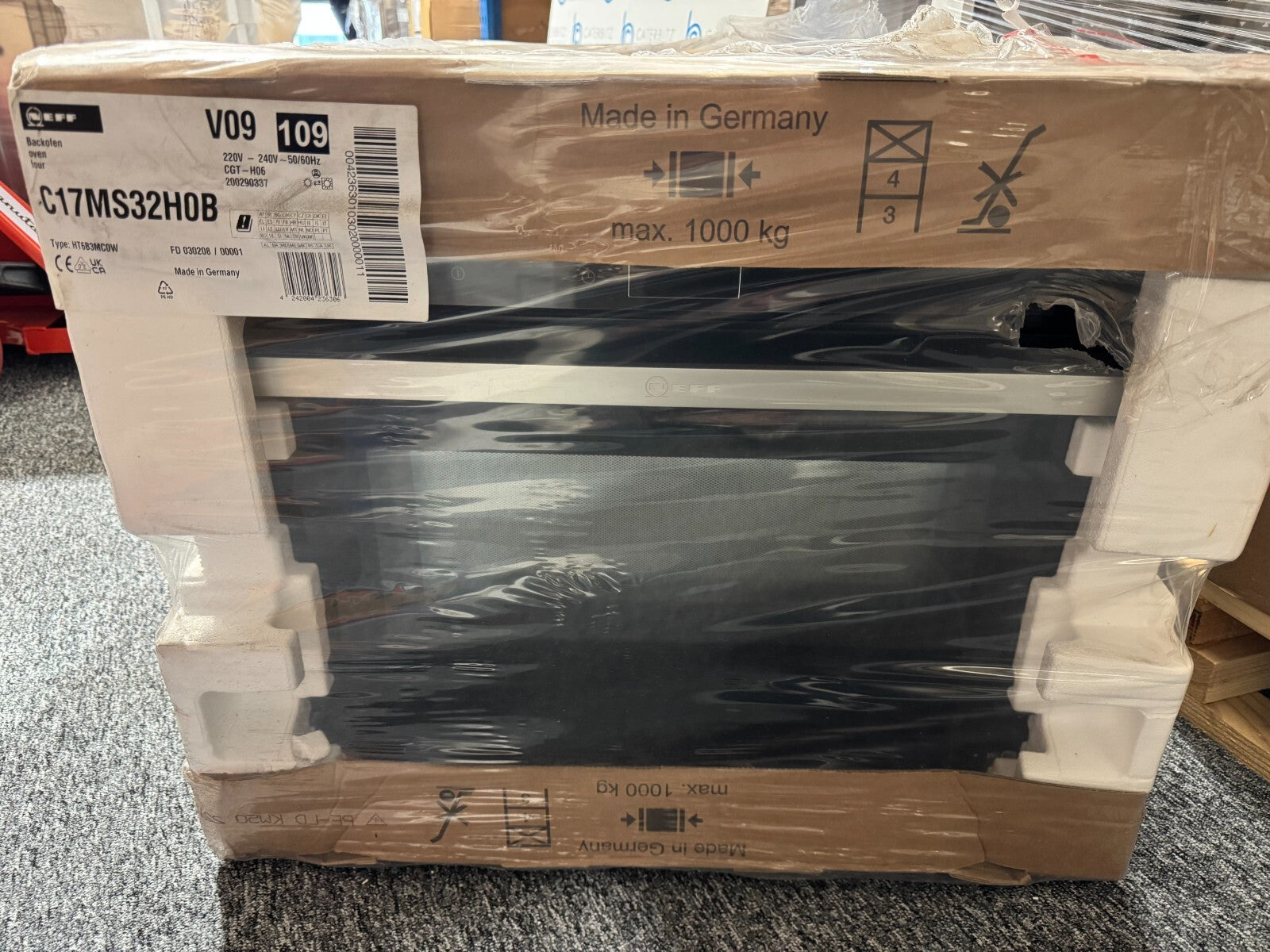NEW Neff C17MS32H0B Built in compact oven microwave appliance BR2104