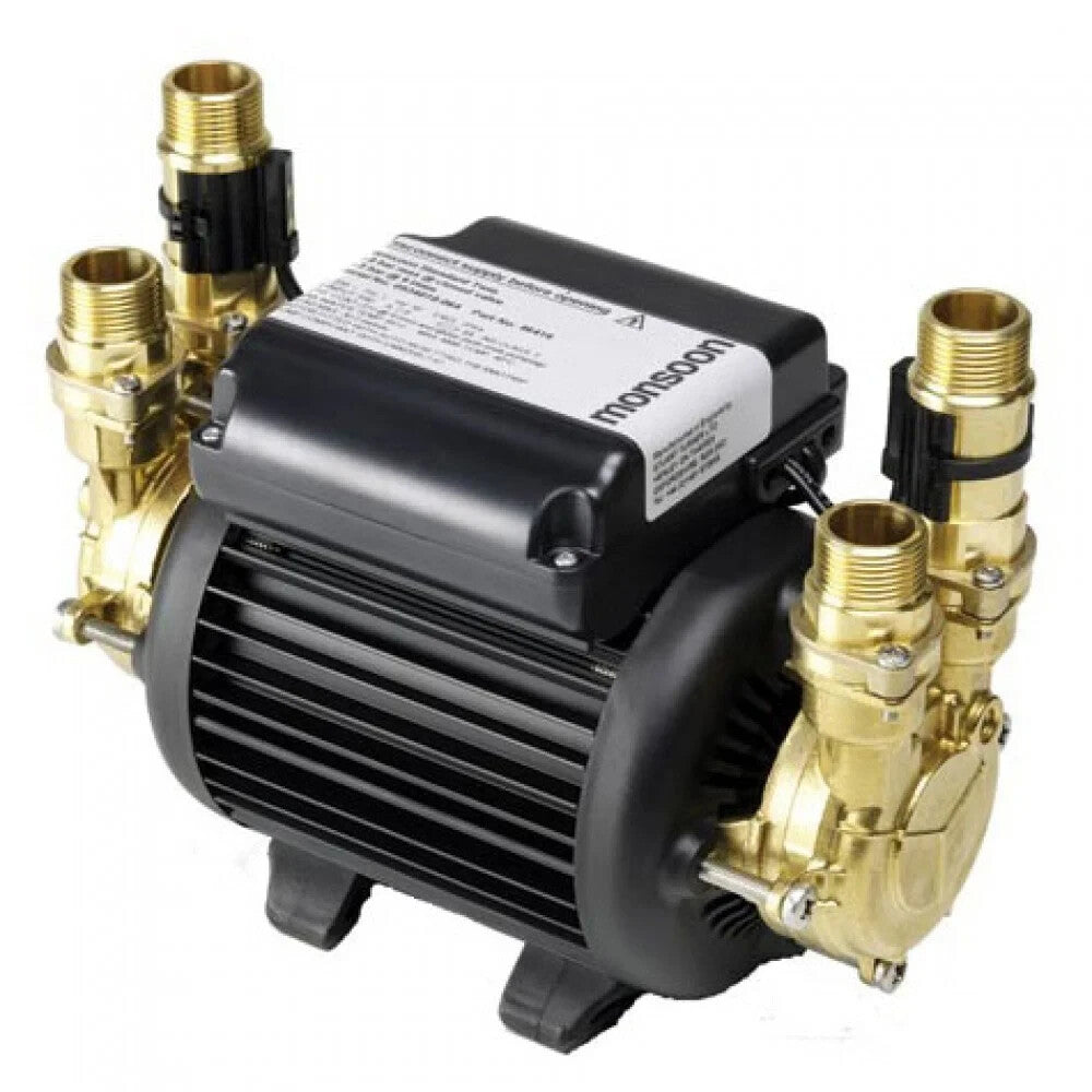 NEW Stuart Turner 46417 Monsoon 4.0 Bar Positive Head Twin Shower Pump BR758