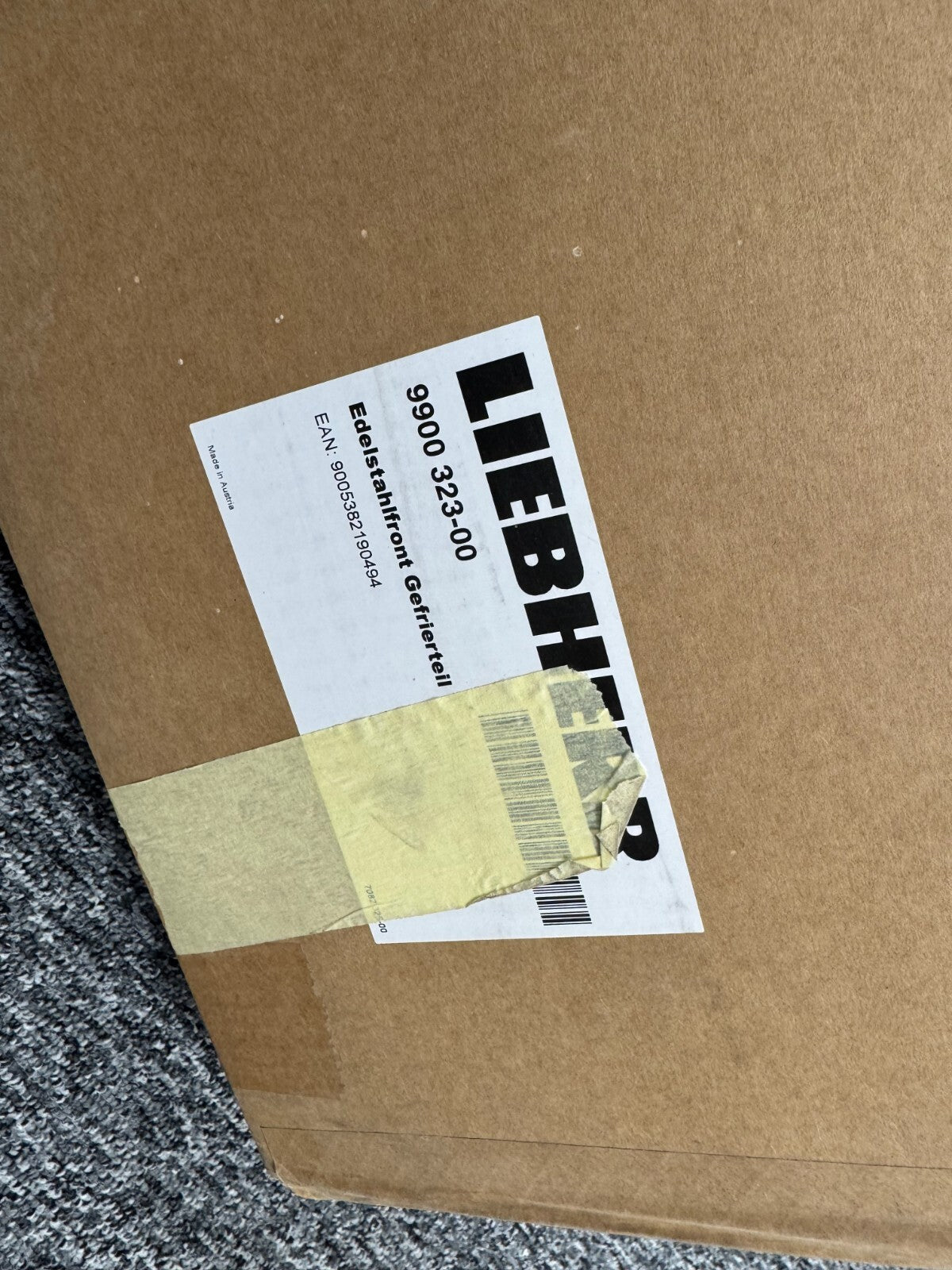 Liebherr ECBNe8871 / e8870 Stainless Steel fronts & handle kit BR2233/34/25