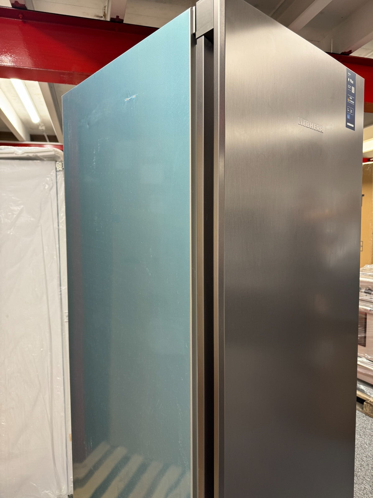 New Liebherr SFNsfe 5227 Column Freezer Freestanding frost free Silver BR2228