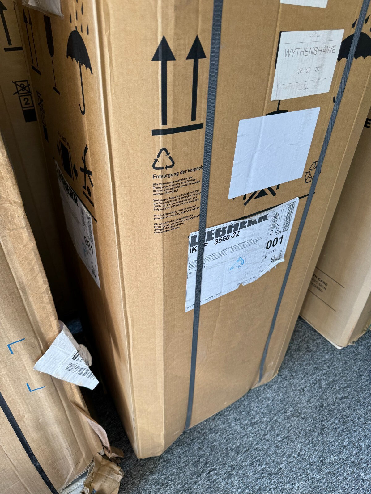 NEW Liebherr IKBP 3560 178cm Integrated In Column Biofresh Fridge BR2080