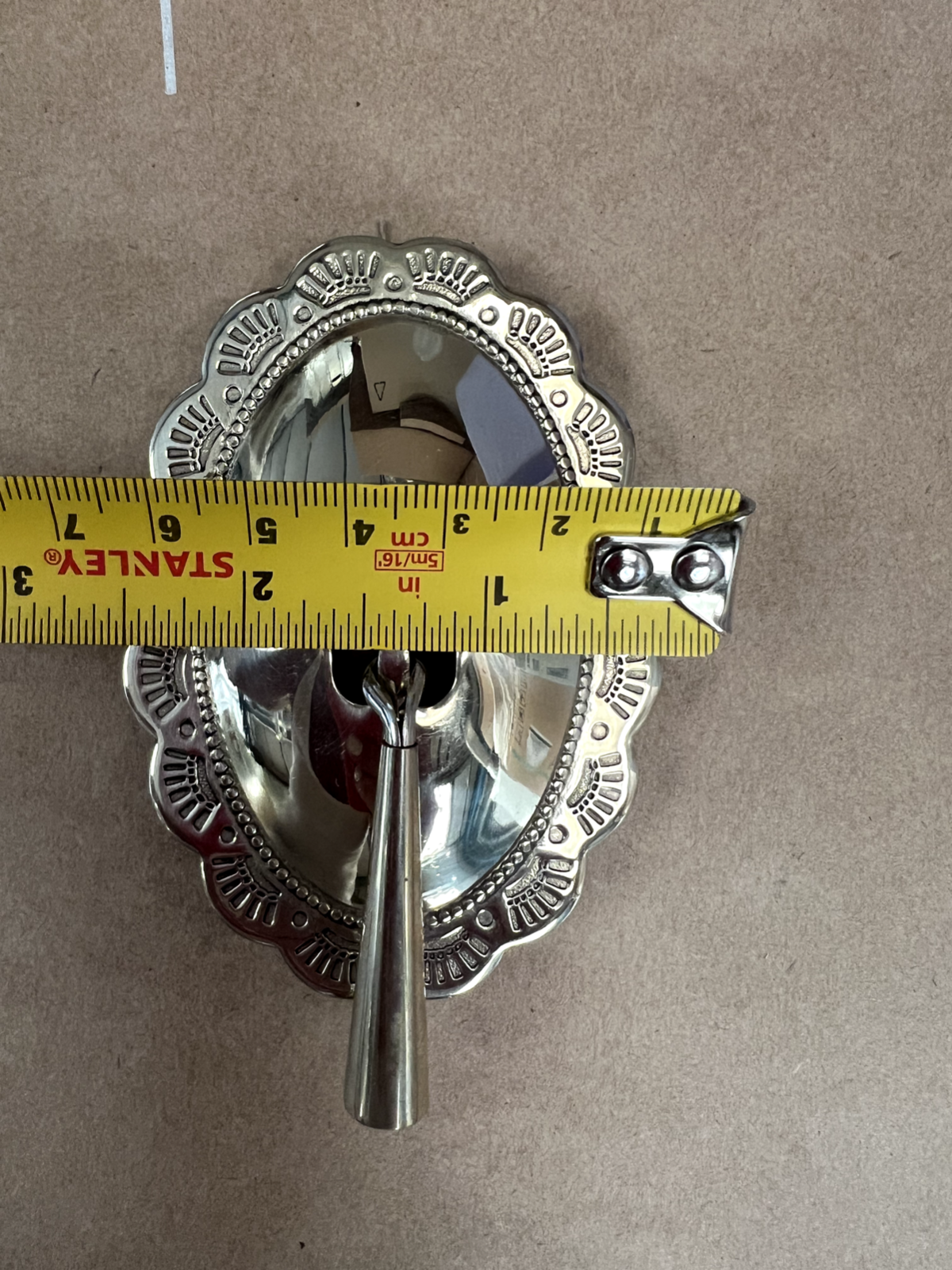 Mark Wilkinson Smallbone Santa Fe pull handle knob hardware cabinetry Nickel