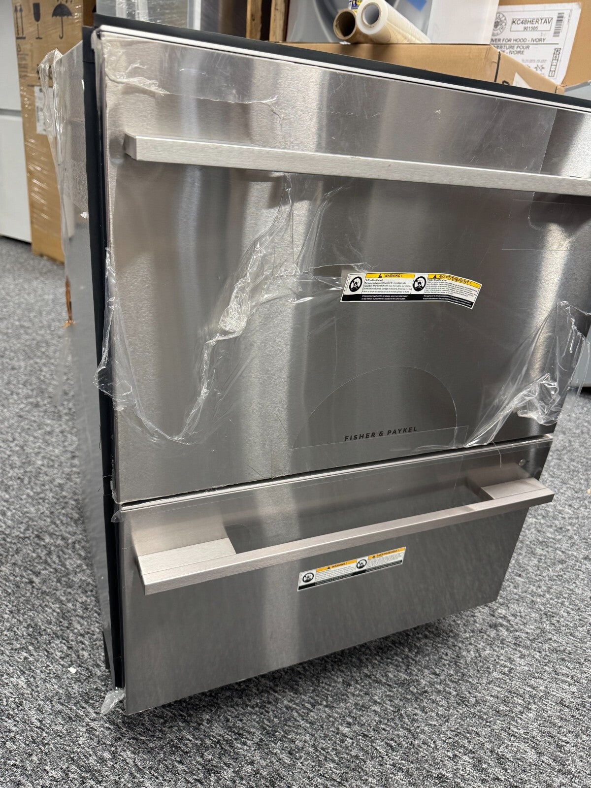 NEW Fisher & Paykel DD60DDFHX9 double drawer Dishwasher BR2300