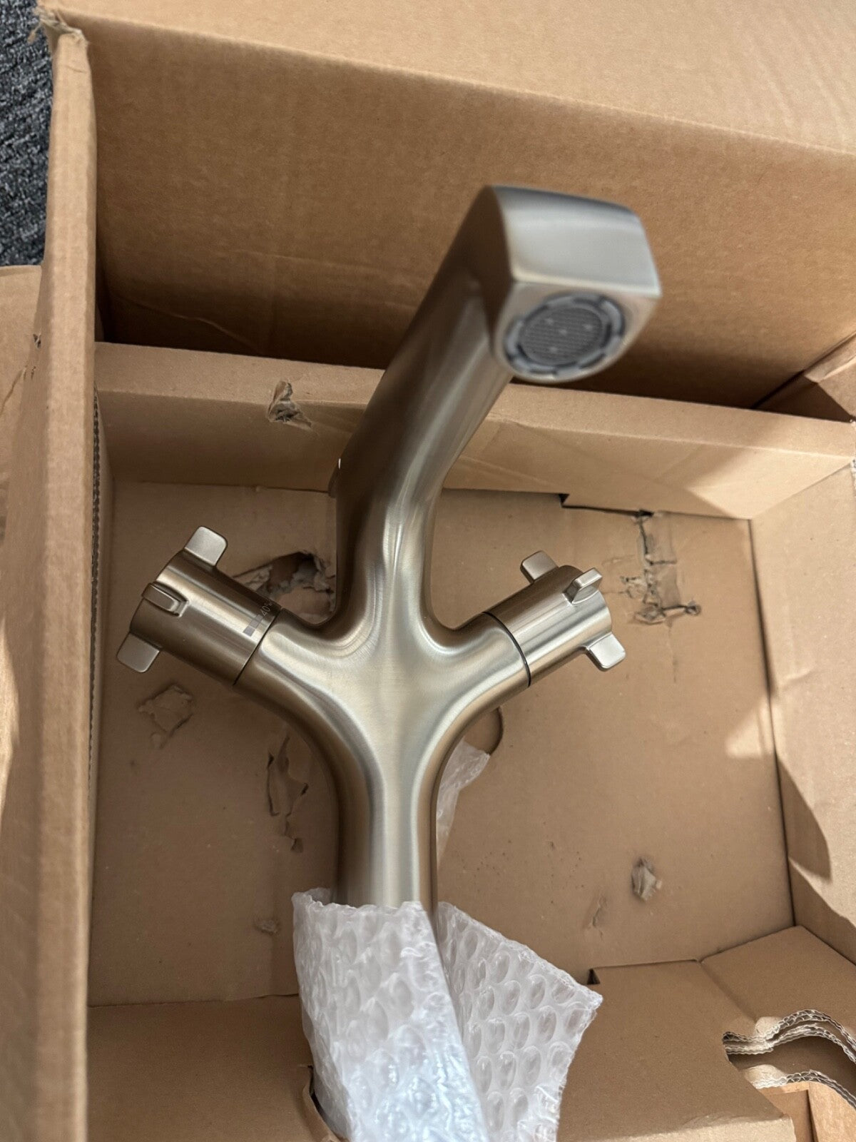 NEW AXOR Hansgrohe bath mixer Axor Citterio E 36416820 Brushed Nickel Tap BR944