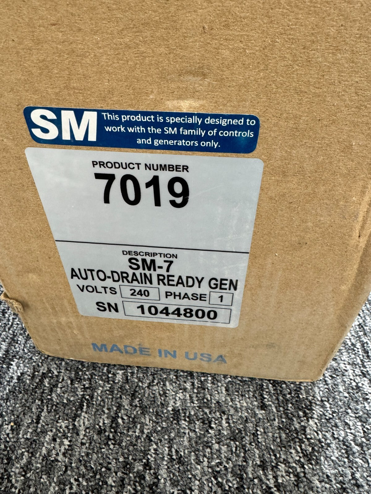 NEW Steamist SM-7 7019 Steam Generator Steamer Outlet Sauna bathroom BR830