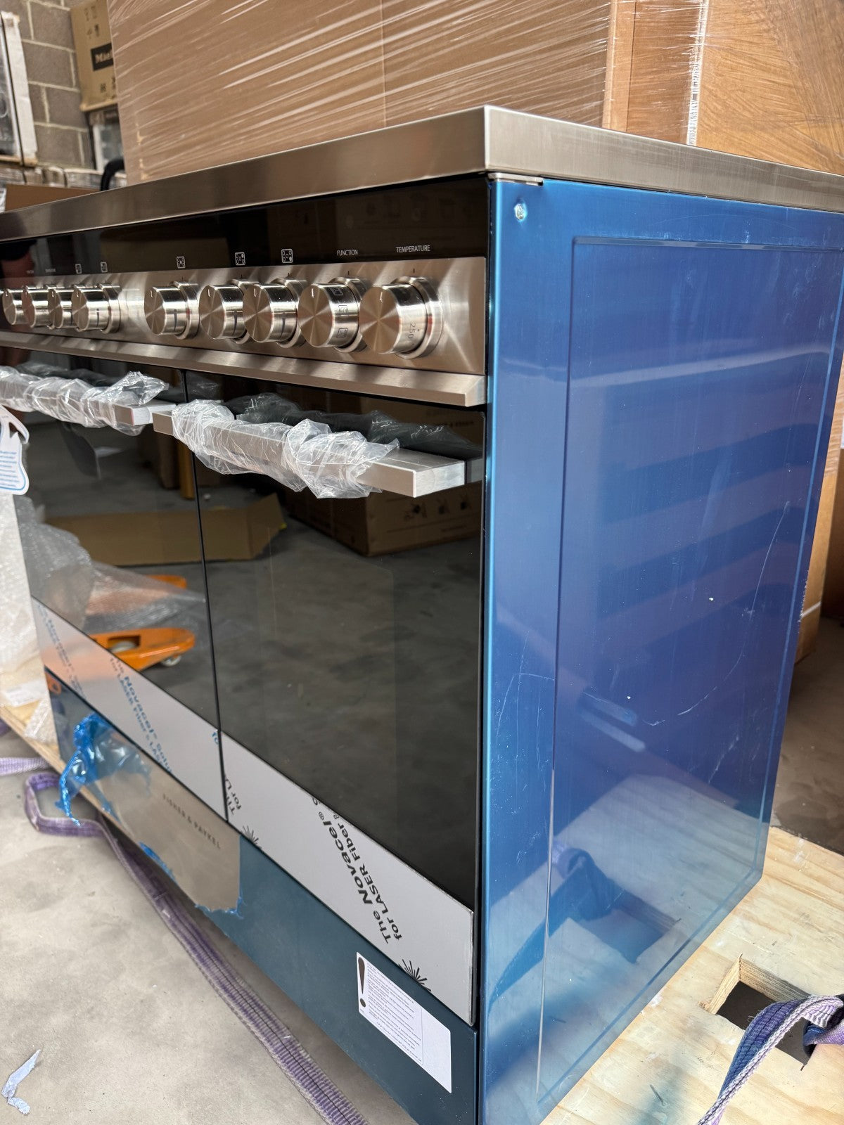 New Unused Fisher & Paykel OR90L7DBGFX1 90cm double Range Cooker Oven BR2351
