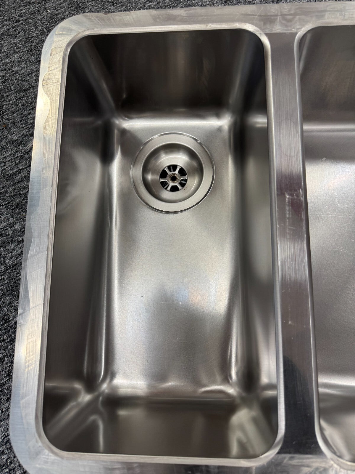 Franke Kubus KBX 160-55-20 stainless Steel double Sink basin BR2203