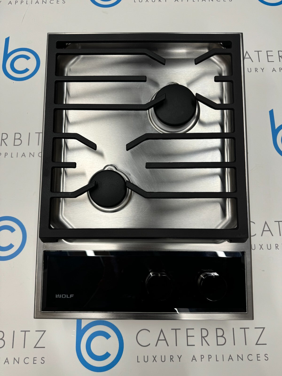 Ex Display WOLF ICBCG152TF/S 2 burner Gas Hob Cooktop Module Subzero BR275