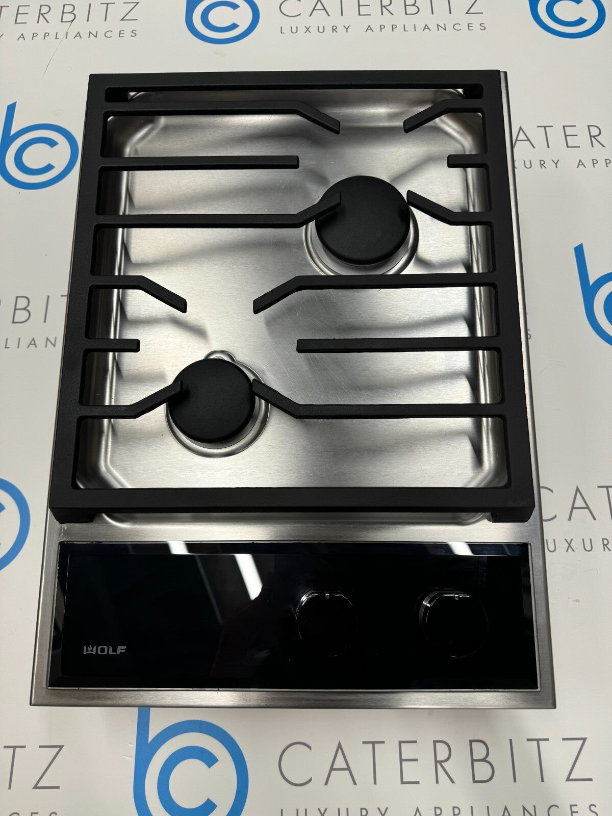 Ex Display WOLF ICBCG152TF/S 2 burner Gas Hob Cooktop Module Subzero BR275