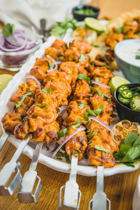 Napoleon Rotisserie Shish-Kebab Wheel | Rotisserie Skewer Set | Shish-Kebab Rotisserie Accessory | Stainless Steel Kebab Skewers | Caterbitz UK