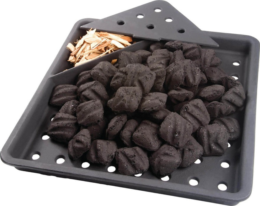 Napoleon Cast Iron Charcoal and Smoker Tray for Gas Grills