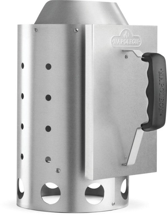 Premium Charcoal Starter | Fast & Safe Ignition | Aluminized Steel | Fits Any Charcoal Grill | Cool-Touch Handle | Caterbitz UK