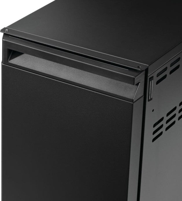 Napoleon Phantom Prestige Under Grill Storage | Matte Black | Full Set Left & Right Cabinets | Locking Caster Wheels | Towel Holder | BBQ Accessory