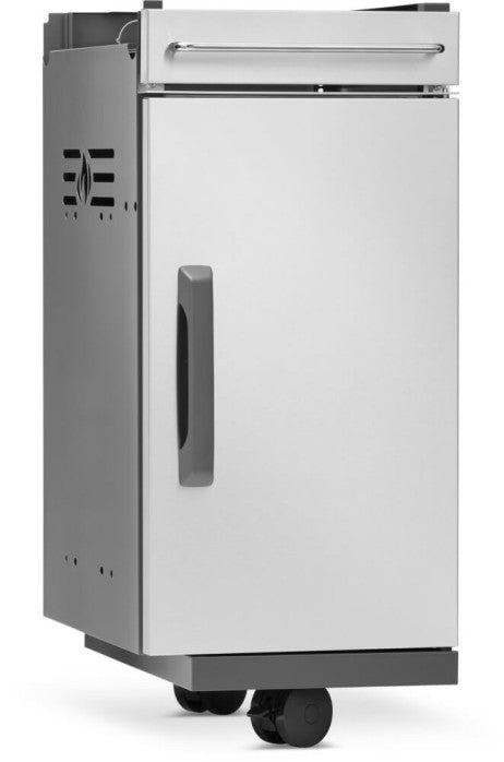 Napoleon Rogue PRO Under Grill Storage Cart | Stainless Steel | Drawer with Towel Rack | Tool Hooks | Optimized Storage | BBQ Accessory