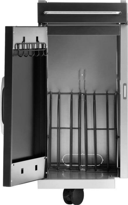 Napoleon Rogue PRO Under Grill Storage Cart | Drawer with Towel Rack | Tool Hooks | Optimized Storage | BBQ Accessory