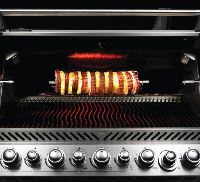 Heavy Duty Rotisserie Kit | Stainless Steel Rotisserie | BBQ Accessory | Heavy Duty Motor | Fits Prestige 500 | Caterbitz UK