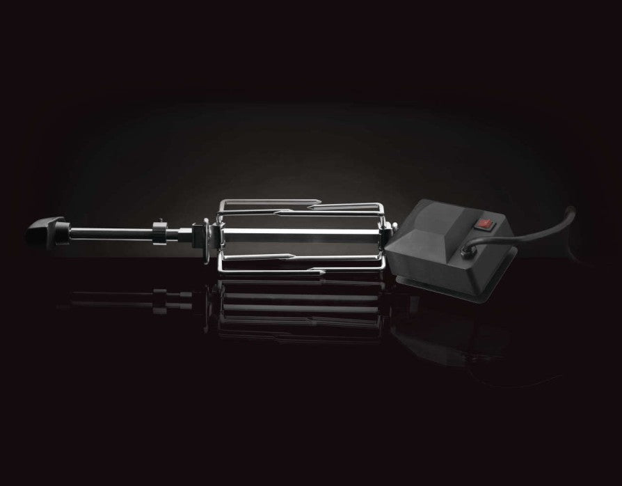 Heavy Duty Rotisserie Kit | Stainless Steel Rotisserie | BBQ Accessory | Heavy Duty Motor | Fits Prestige 500 | Caterbitz UK