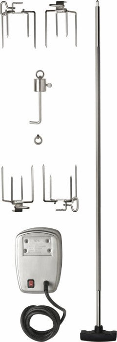 Commercial Rotisserie Kit for Large Grills | Napoleon Rotisserie Kit | Stainless Steel Spit Rod | Prestige 500 Rotisserie | LEX 485 Rotisserie Kit | Caterbitz UK