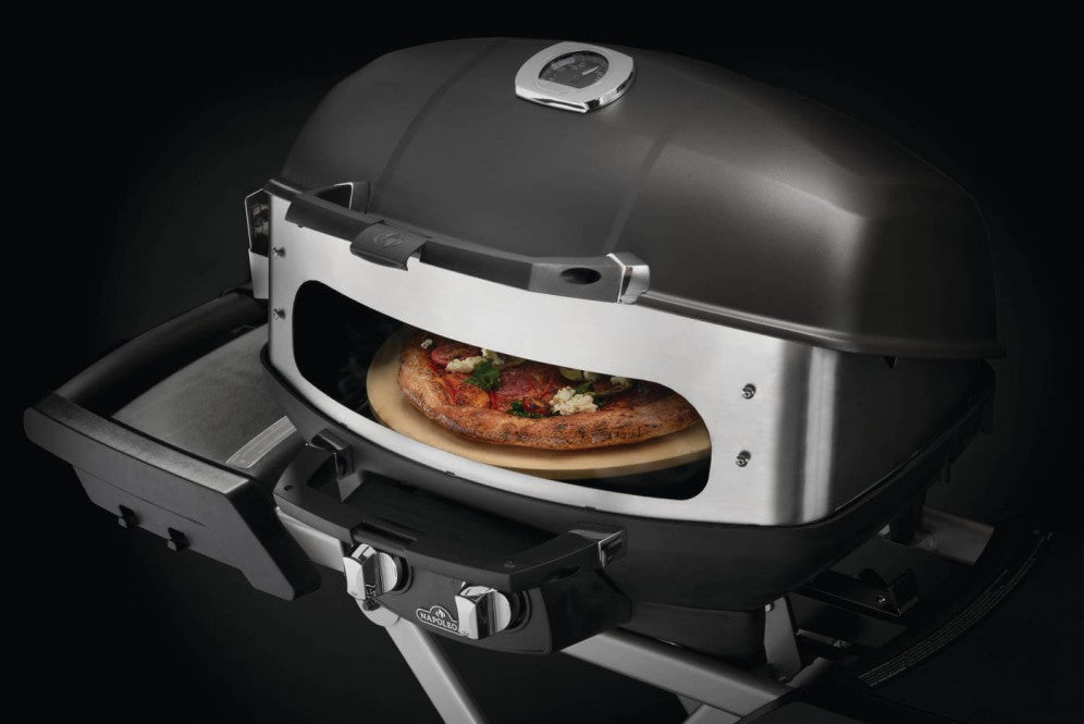 Napoleon TravelQ Rotisserie Kit | TravelQ Pizza Oven Kit | Heavy Duty Rotisserie for TravelQ | Stainless Steel TravelQ Accessory | Caterbitz UK