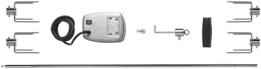 PRO665 Rotisserie Kit | Napoleon Prestige PRO 665 Rotisserie | Stainless Steel Spit Rod | Commercial Rotisserie Kit | Caterbitz UK