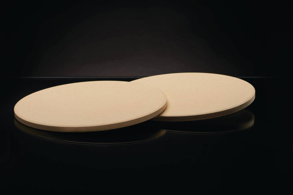 Napoleon 10-Inch Personal Pizza Stone Set | Porous Pizza & Baking Stone | TravelQ™ Compatible | Crispy Pizza Baking UK | Caterbitz