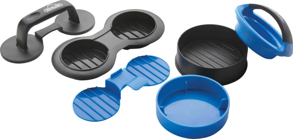 Napoleon Gourmet Burger Press Kit | Non-Stick Slider & Burger Press | Double Chamber | Dishwasher Safe Grill Accessory UK | Caterbitz