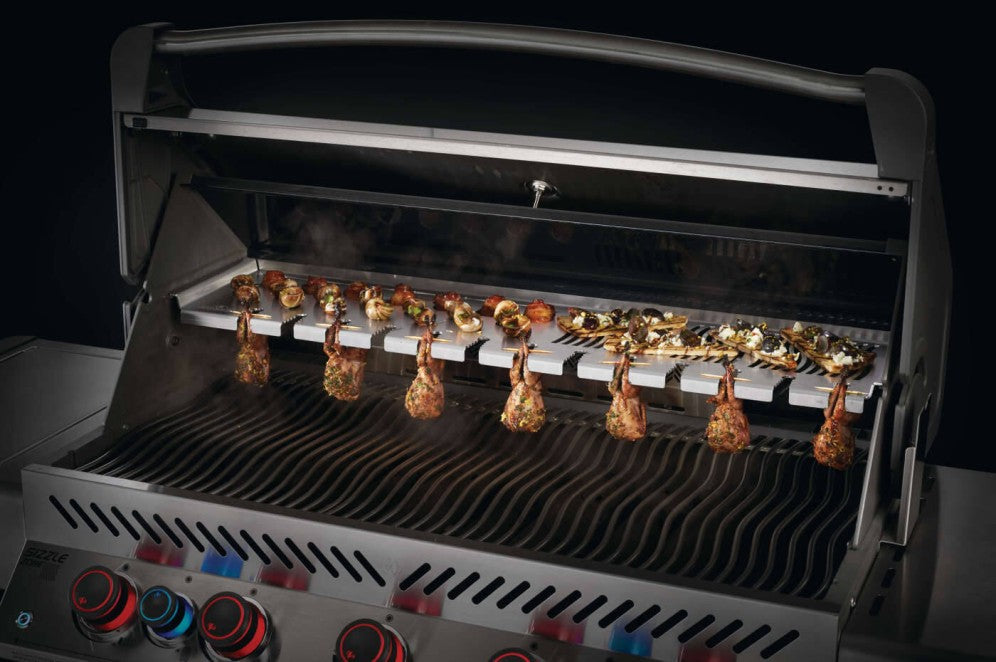 Napoleon Multifunctional Warming Rack | Prestige® PRO 665 Compatible | Stainless Steel Grilling Rack | Warming Station for Appetizers UK | Caterbitz