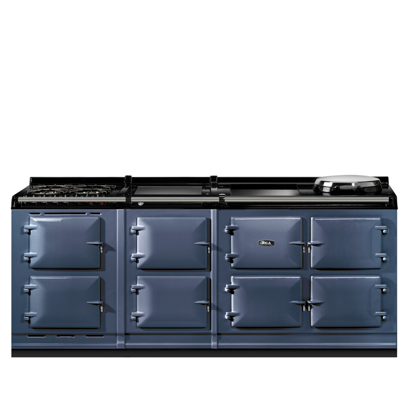 AGA ER7i 210-7g Dual Fuel With Induction Hob, Warming Plate + Gas Hob