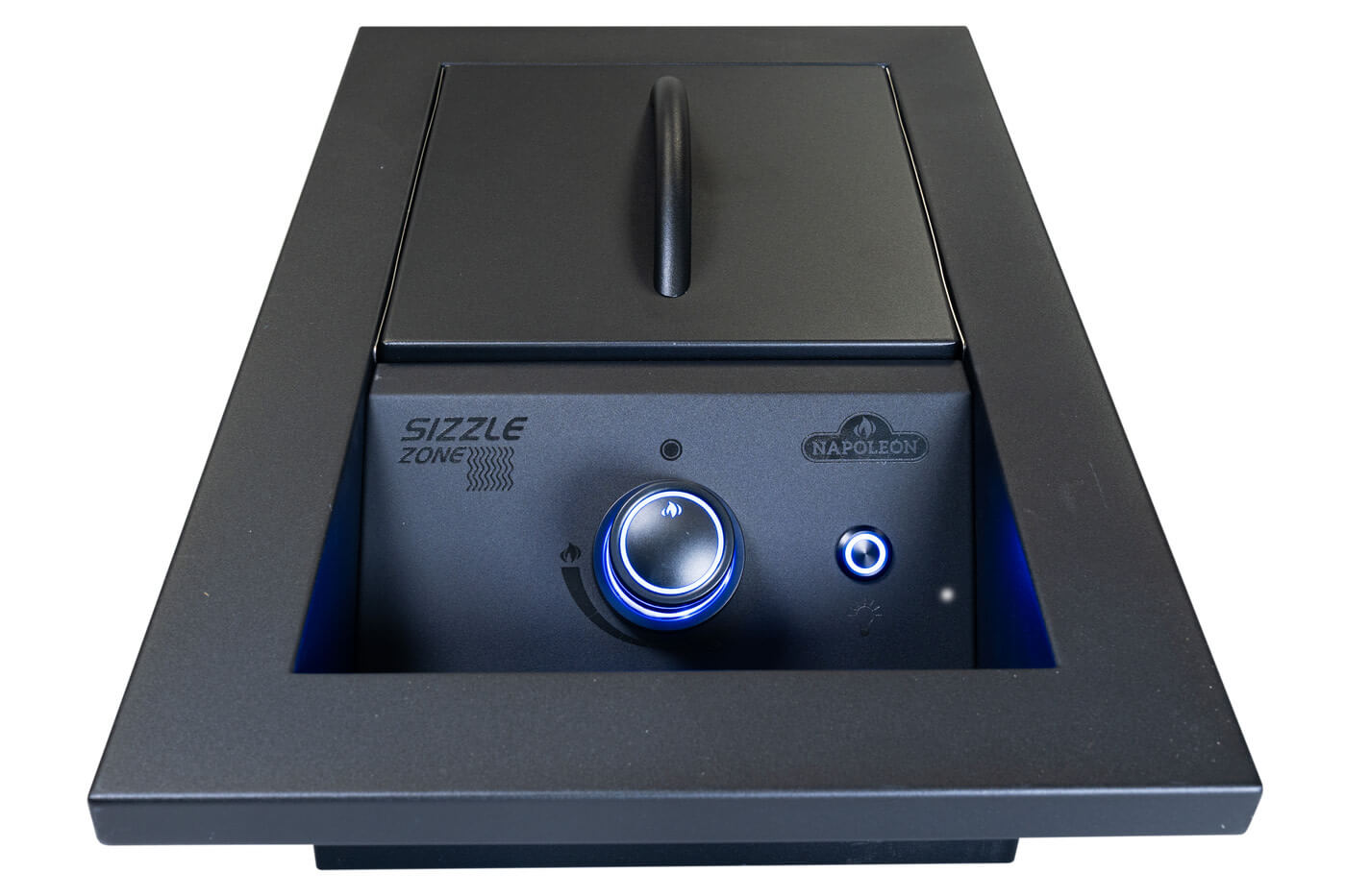Built-In 700 Series Single Infrared Burner | Stainless Steel Drop-In Burner | Infrared Sear Burner | Outdoor Kitchen Accessory | Premium Gas Burner UK | Caterbitz